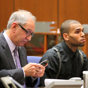Chris Brown, Mark Geragos Chris Brown, Mark Geragos